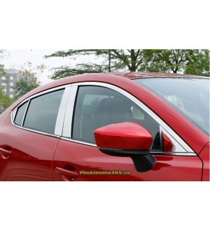 Trang trí viền ngoài và cột cánh cửa Mazda 3